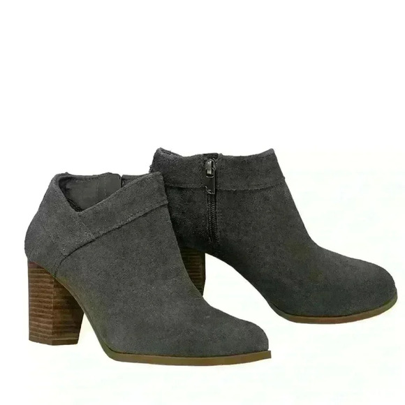 Koolaburra by UGG Women’s Amalea Stone Grey Ortholite Ankle Booties Boots Size 7 - Picture 1 of 14